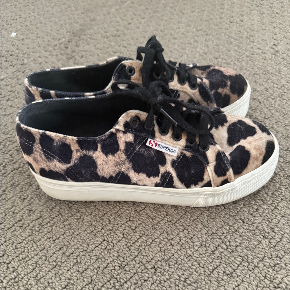 Superga Women’s Animal Print Sneakers